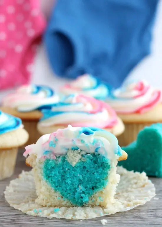 Gender Reveal Cupcakes