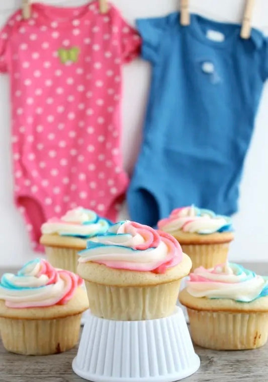 Gender Reveal Cupcakes