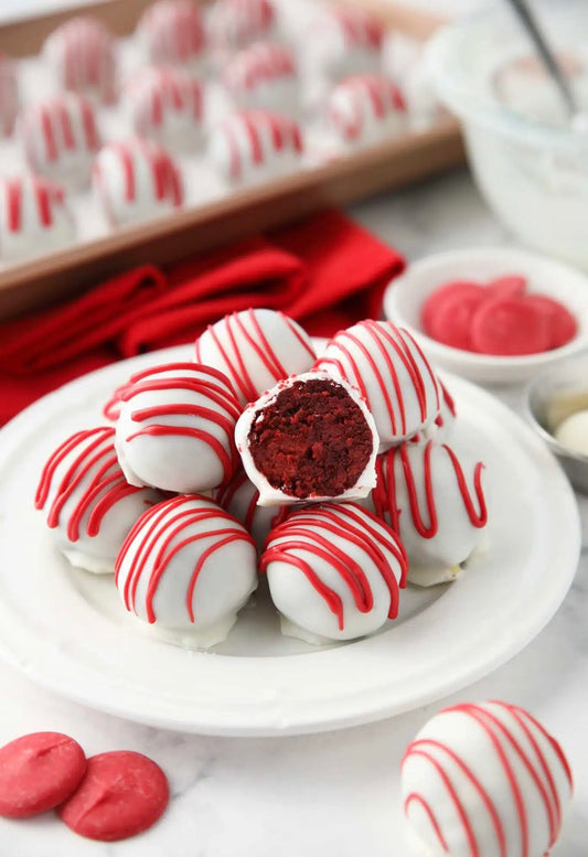 Red Velvet Cake Truffles